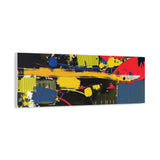 Abstract Color Splash Matte Canvas Print — Modern Stretched Wall Art thumbnail 68