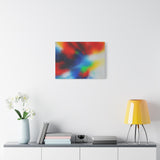 Abstract Color Burst Canvas Print — Vibrant Stretched Matte Wall Art thumbnail 54
