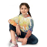 Kids Abstract Brushstroke Hoodie thumbnail 7