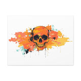 Skull Art Canvas Print – Vibrant Paint-Splash Skull Wall Decor thumbnail 18