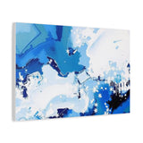 Abstract Blue Galaxy Canvas Print — Matte Stretched Wall Art thumbnail 47