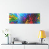 Abstract Color Explosion Matte Canvas Print thumbnail 81