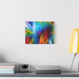 Abstract Color Explosion Matte Canvas Print thumbnail 33