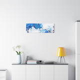 Abstract Blue Galaxy Canvas Print — Matte Stretched Wall Art thumbnail 69