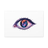 Cosmic Eye Canvas Print — Galaxy Eye Matte Stretched Wall Art thumbnail 16