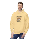 Introvert But Willing To Discuss Dogs Hoodie — Cute Dog Lover Pullover thumbnail 63