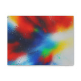 Abstract Color Burst Canvas Print — Vibrant Stretched Matte Wall Art thumbnail 3