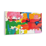 Abstract Color Splash Matte Canvas Print — Vibrant Modern Wall Art thumbnail 41