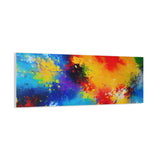 Abstract Color Splash Matte Canvas Print — Vibrant Stretched Wall Art thumbnail 80