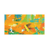 Abstract Orange & Green Canvas Art — Vibrant Modern Wall Decor thumbnail 20