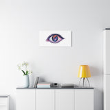 Cosmic Eye Canvas Print — Galaxy Eye Matte Stretched Wall Art thumbnail 57