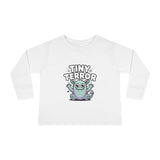 Toddler Tee — "Tiny Terror" Cute Monster Long-Sleeve Shirt thumbnail 7
