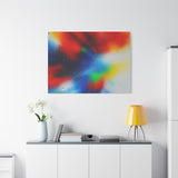 Abstract Color Burst Canvas Print — Vibrant Stretched Matte Wall Art thumbnail 90