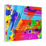 Abstract Color Splash Canvas Print — Vibrant Modern Wall Art thumbnail 47