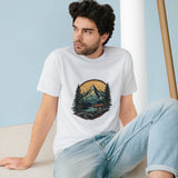 Mountain Forest Bear T-Shirt — Vintage Nature Graphic Tee thumbnail 4