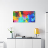 Abstract Color Burst Canvas Print — Vibrant Stretched Matte Wall Art thumbnail 84