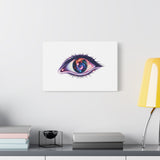 Cosmic Eye Canvas Print — Galaxy Eye Matte Stretched Wall Art thumbnail 42