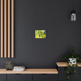 Abstract Green & Yellow Matte Canvas Print – Vibrant Modern Wall Art thumbnail 34