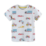Children's Vehicle Print T-Shirt and Shorts Set thumbnail 2