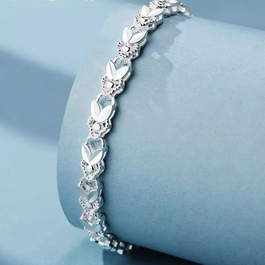 925 Sterling Silver Chain Bracelet