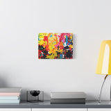 Abstract Color Splash Canvas Print - Vibrant Stretched Matte Wall Art thumbnail 33