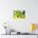 Abstract Green & Yellow Matte Canvas Print – Vibrant Modern Wall Art thumbnail 51