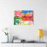 Abstract Color Splash Matte Canvas Print — Vibrant Modern Wall Art thumbnail 66