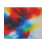 Abstract Color Burst Canvas Print — Vibrant Stretched Matte Wall Art thumbnail 11