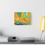 Abstract Orange & Green Canvas Art — Vibrant Modern Wall Decor thumbnail 36