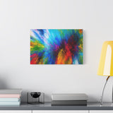 Abstract Color Explosion Matte Canvas Print thumbnail 39