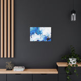 Abstract Blue Galaxy Canvas Print — Matte Stretched Wall Art thumbnail 49