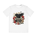 Whispers From The Wild Raven Tee — Gothic Nature Graphic Shirt thumbnail 1