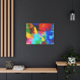Abstract Color Burst Canvas Print — Vibrant Stretched Matte Wall Art thumbnail 67