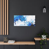 Abstract Blue Galaxy Canvas Print — Matte Stretched Wall Art thumbnail 76
