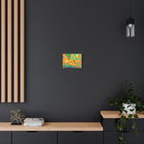 Abstract Orange & Green Canvas Art — Vibrant Modern Wall Decor thumbnail 31