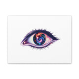 Cosmic Eye Canvas Print — Galaxy Eye Matte Stretched Wall Art thumbnail 5
