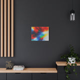 Abstract Color Burst Canvas Print — Vibrant Stretched Matte Wall Art thumbnail 49