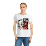 Sweet But Psycho Split Angel & Devil Women's T-Shirt thumbnail 1