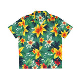 Tropical Hibiscus Hawaiian Shirt — Men's Floral Aloha Button-Up thumbnail 1