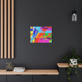 Abstract Color Splash Canvas Print — Vibrant Modern Wall Art thumbnail 55
