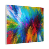 Abstract Color Explosion Matte Canvas Print thumbnail 53