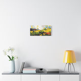 Abstract Fieldscape Matte Stretched Canvas (1.25") thumbnail 1