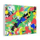 Abstract Color Splash Canvas Print — Vibrant Modern Wall Art thumbnail 35