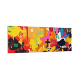 Abstract Color Splash Canvas Print - Vibrant Stretched Matte Wall Art thumbnail 92