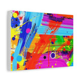 Abstract Color Splash Canvas Print — Vibrant Modern Wall Art thumbnail 32