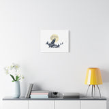 Howling Wolf Moon Matte Canvas Wall Art — Stretched 1.25" thumbnail 33