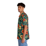 Tropical Hibiscus Hawaiian Shirt — Men's Floral Aloha Button-Up thumbnail 6