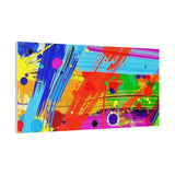 Abstract Color Splash Canvas Print — Vibrant Modern Wall Art thumbnail 83