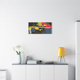 Abstract Color Splash Matte Canvas Print — Modern Stretched Wall Art thumbnail 60