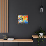 Abstract Splash Colorful Matte Canvas Wall Art – Vibrant Modern Stretched Print thumbnail 49